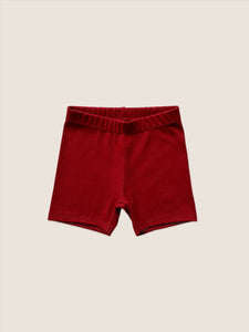 Biker shorts - scarlet